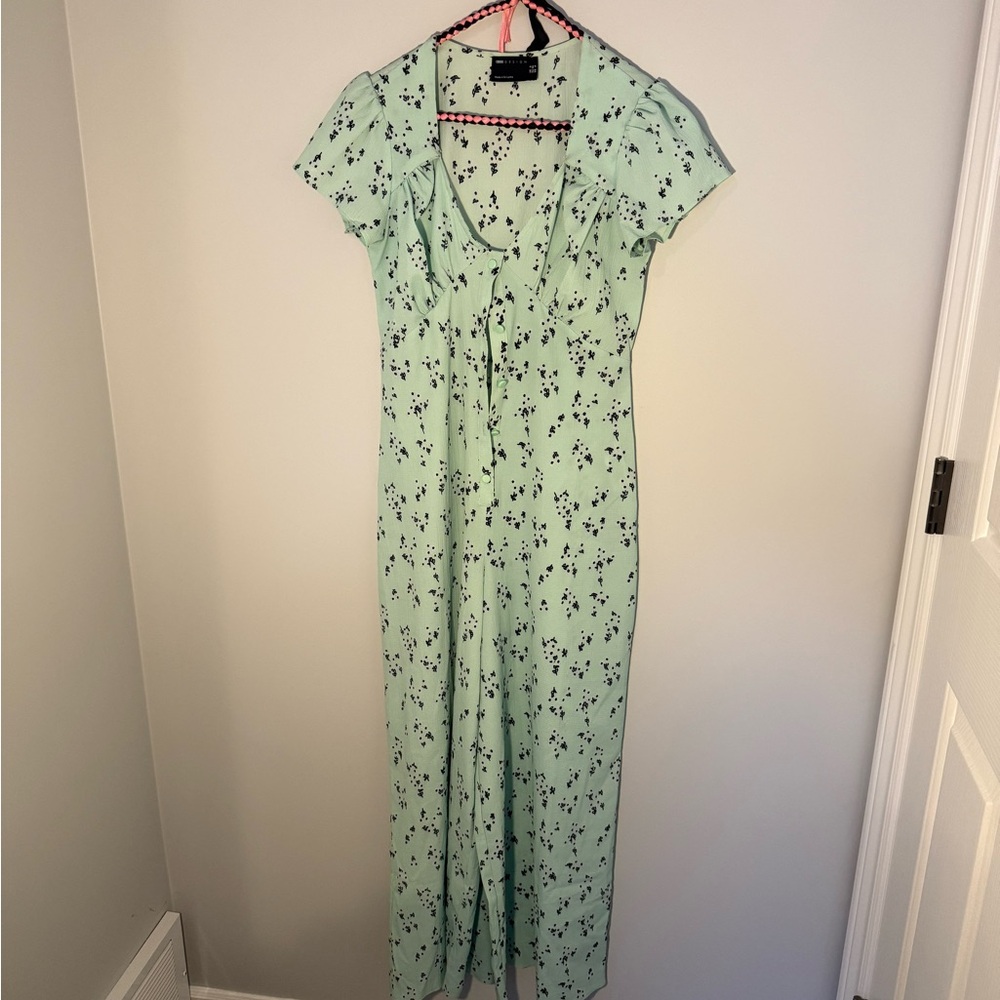 Floral Mint Green onsie